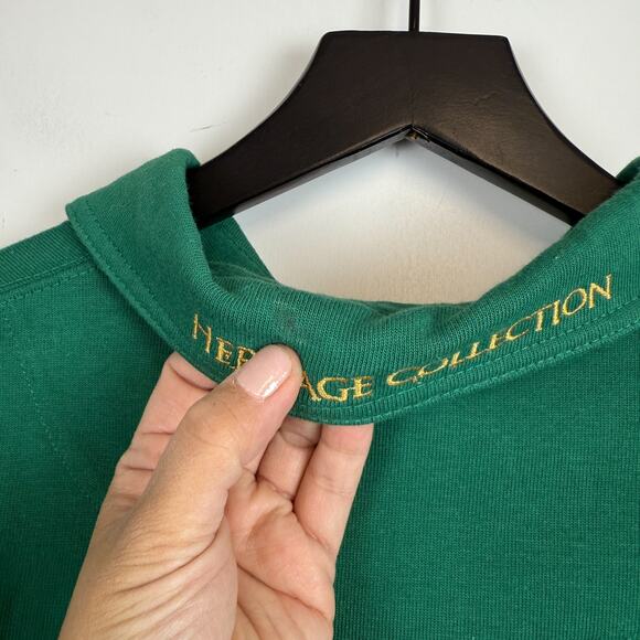 Retro Irish Heritage Collection #16 Green Polo Shirt Mens - L - Picture 8 of 11